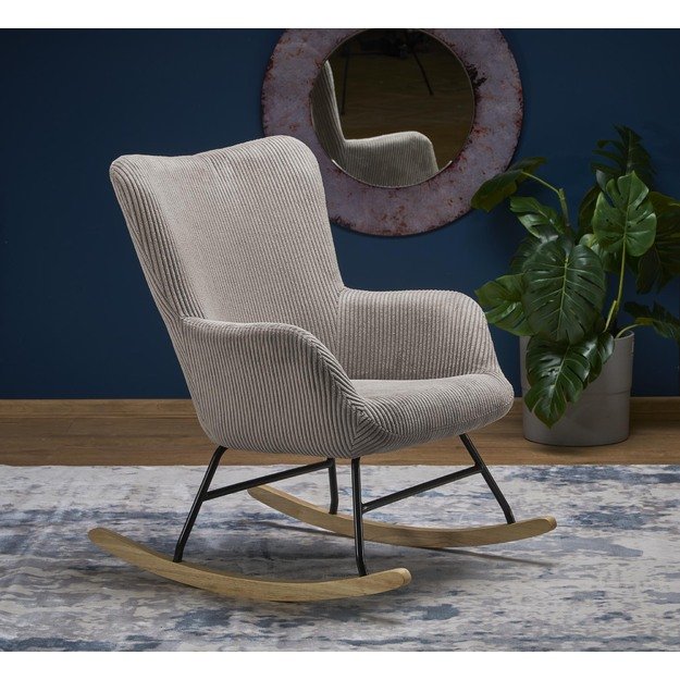 BELMIRO rocking chair, grey 2