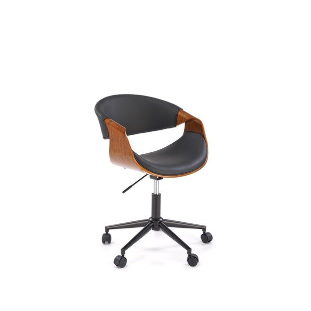 BILBO office chair, black / walnut 1