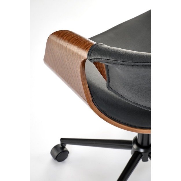 BILBO office chair, black / walnut 20