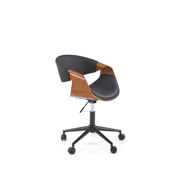 BILBO office chair, black / walnut 6