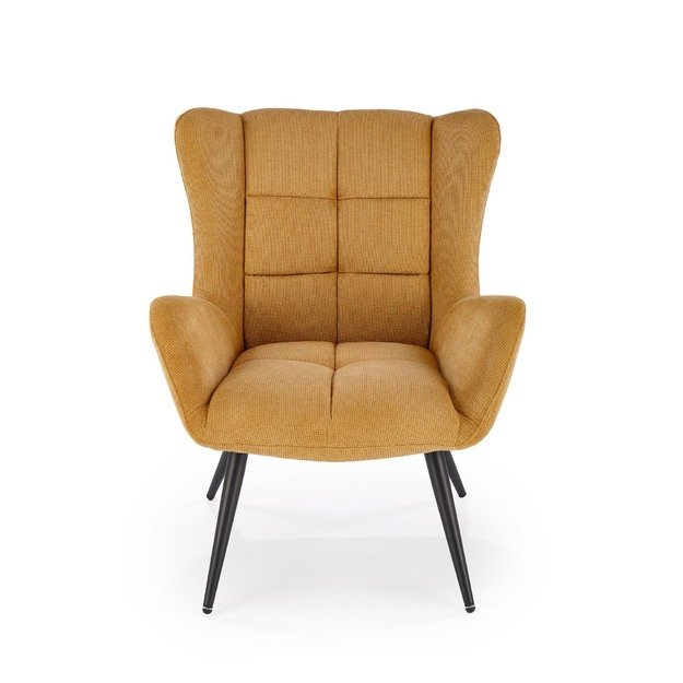 BYRON leisure chair, mustard 8