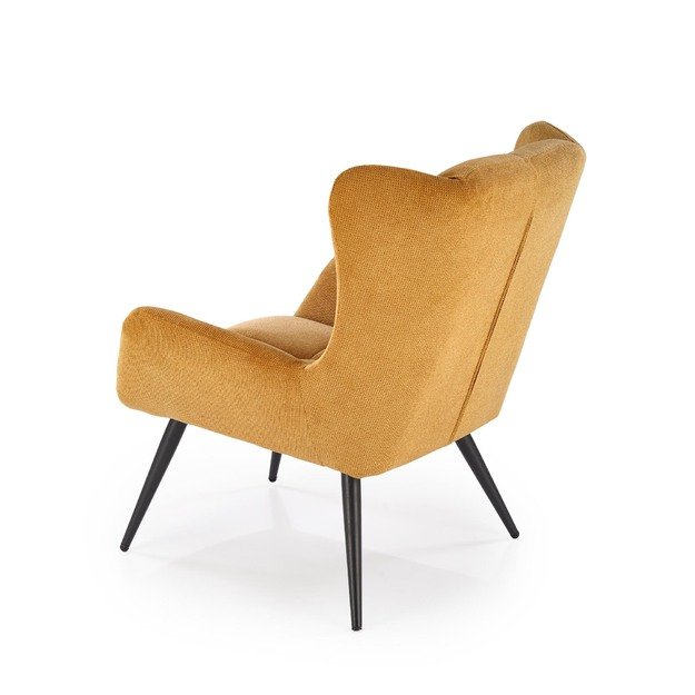 BYRON leisure chair, mustard 4
