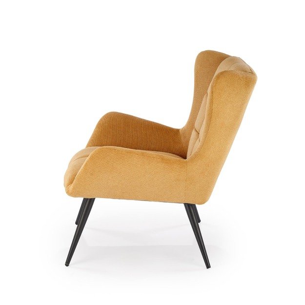 BYRON leisure chair, mustard 3
