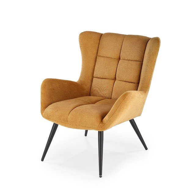 BYRON leisure chair, mustard 1
