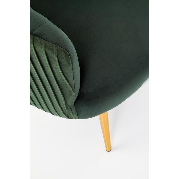 CROWN l. chair, color: dark green 5
