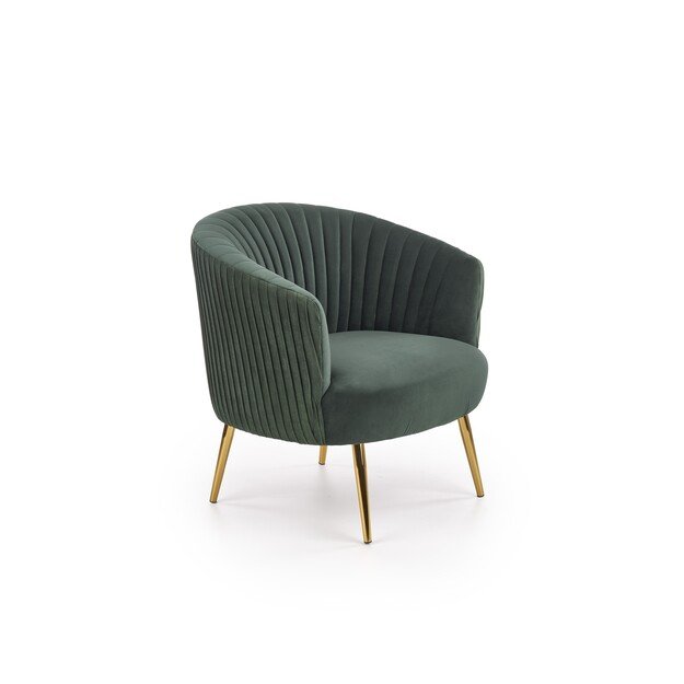 CROWN l. chair, color: dark green