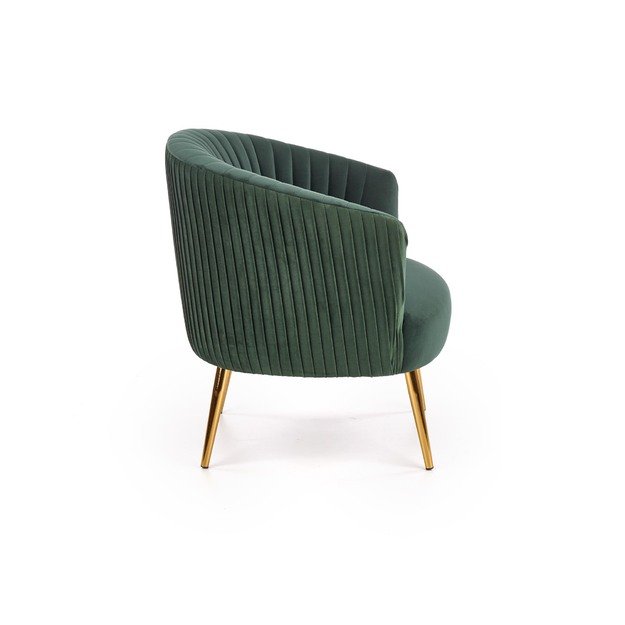 CROWN l. chair, color: dark green 1