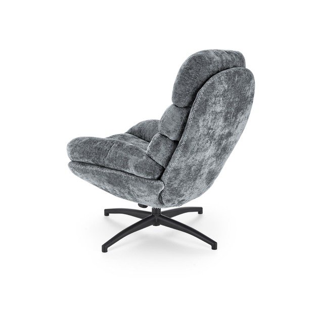 DARIO leisure chair, with stool, blue 17