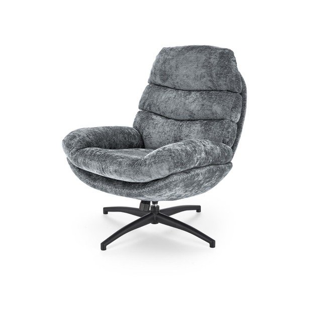 DARIO leisure chair, with stool, blue 16
