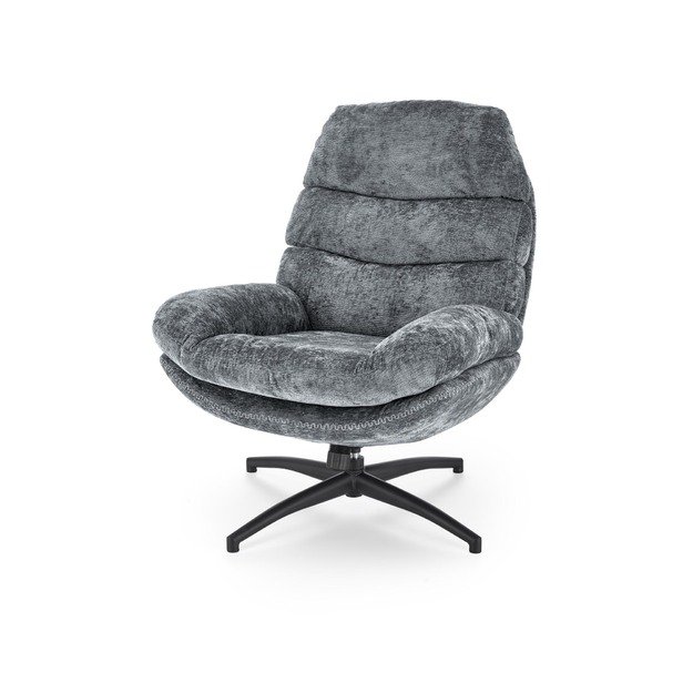 DARIO leisure chair, with stool, blue 1