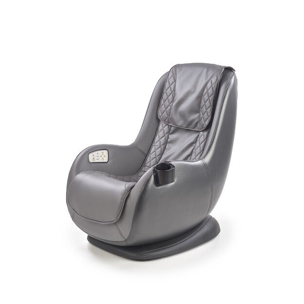 DOPIO massage chair, color: dark grey / grey