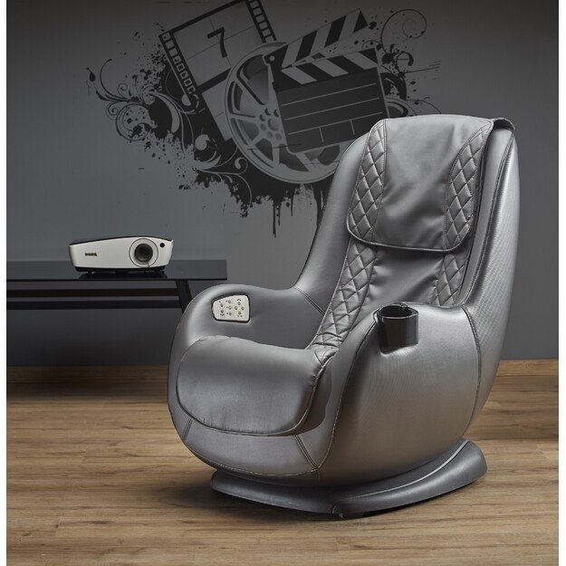 DOPIO massage chair, color: dark grey / grey 13