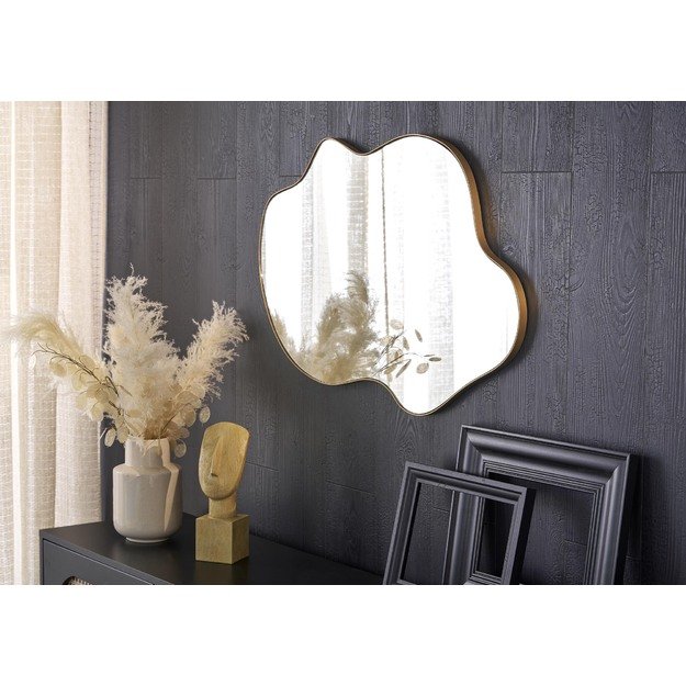 ESSENT wall mirror, gold 1