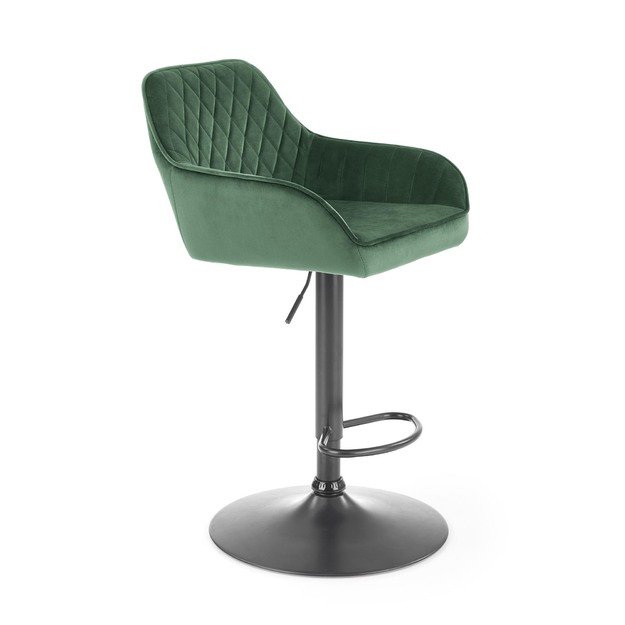 H103 bar stool dark green