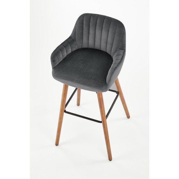 H93 bar stool, color: dark grey 6