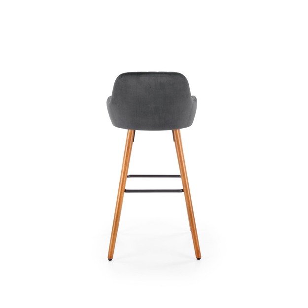 H93 bar stool, color: dark grey 7