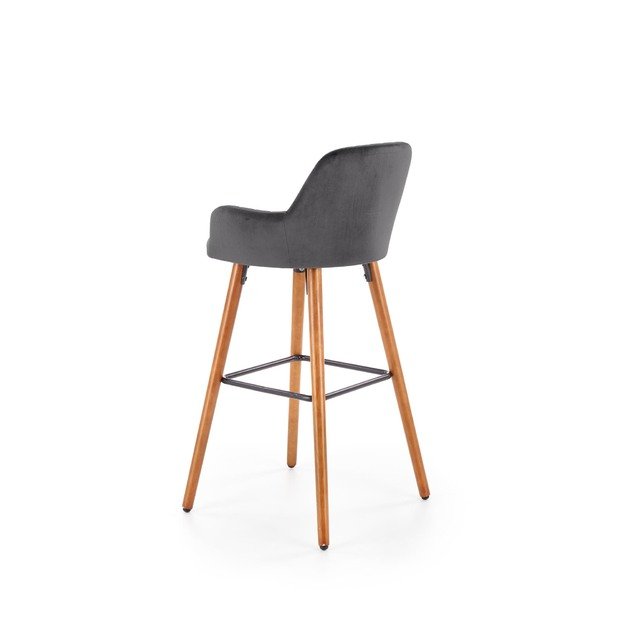 H93 bar stool, color: dark grey 10