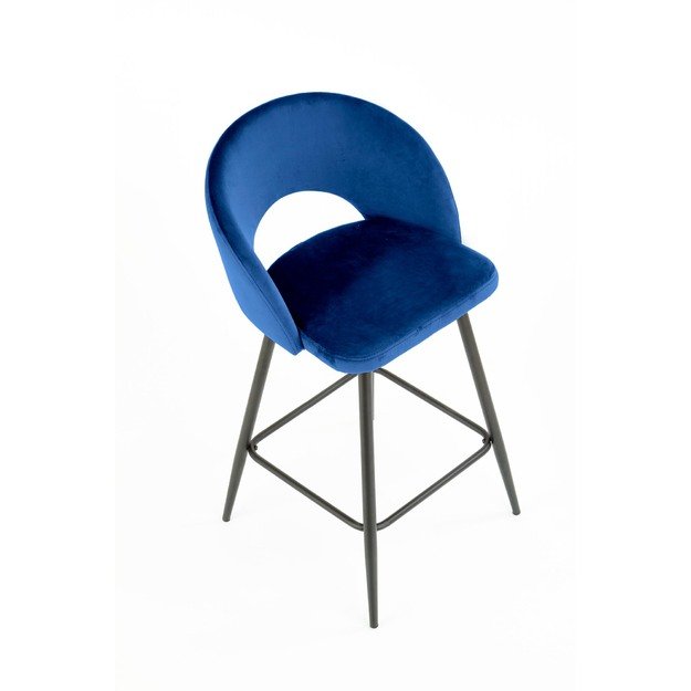 H96 bar stool, color: dark blue 9
