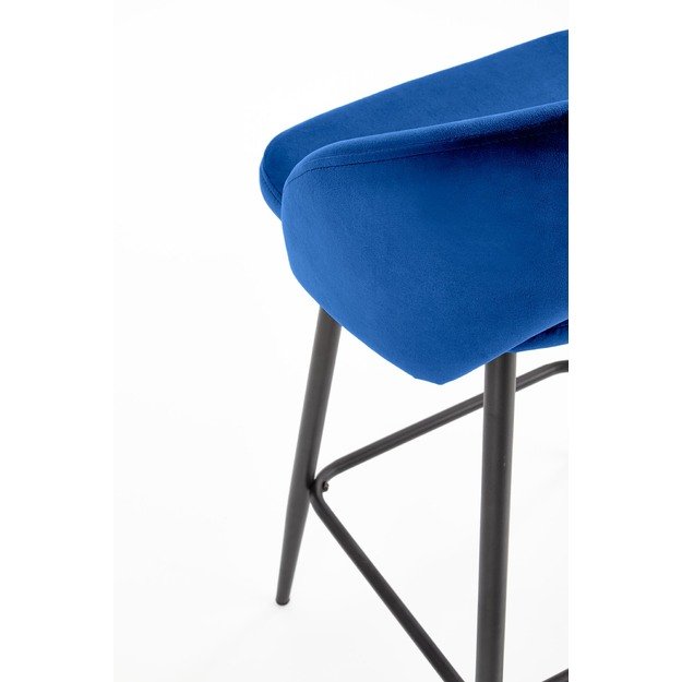 H96 bar stool, color: dark blue 13
