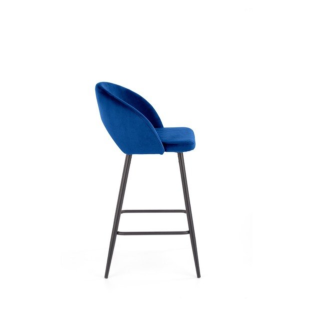H96 bar stool, color: dark blue 2