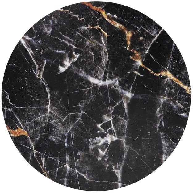 HARISSA_G coffee table, gold / black marble 3