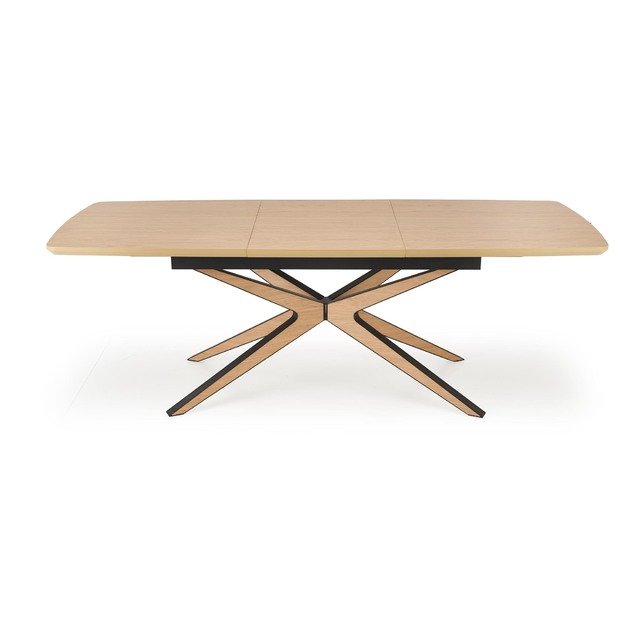 JAMES extension table, natural / black 16