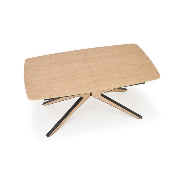 JAMES extension table, natural / black 5