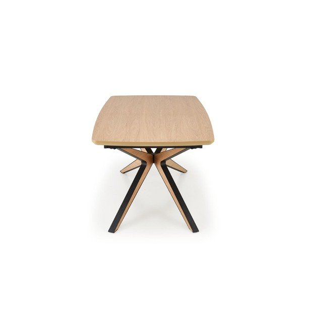 JAMES extension table, natural / black 1