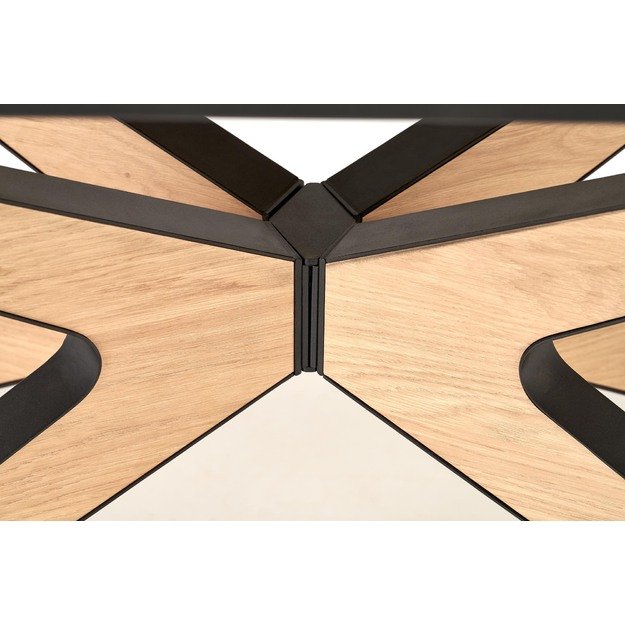 JAMES extension table, natural / black 2