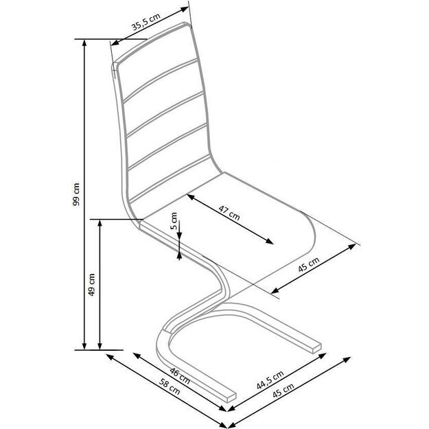 K194 chair color: black 8