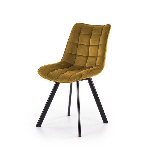 K332 chair, color: mustard