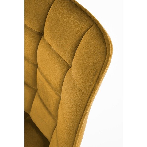 K332 chair, color: mustard 3