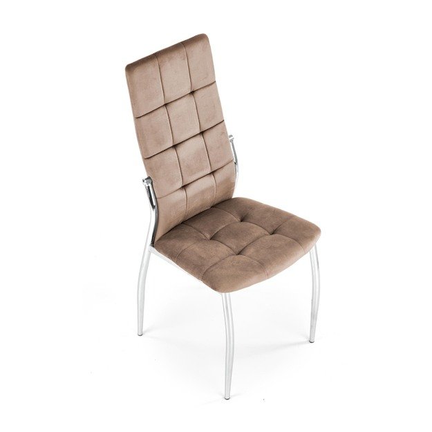 K416 chair, beige velvet 5