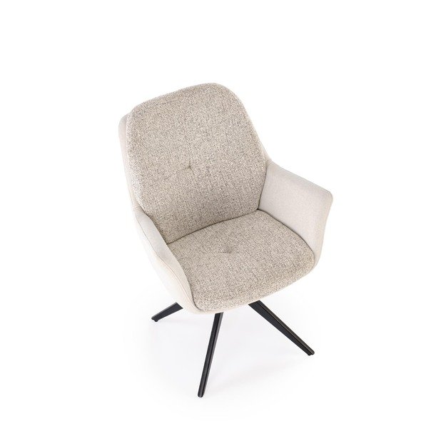 K591 swivel chair, light grey 1