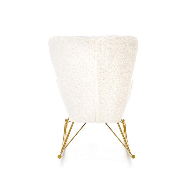 LIBERTO leisure armchair cream / gold 2