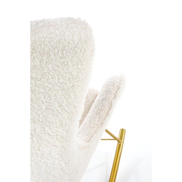 LIBERTO leisure armchair cream / gold 19