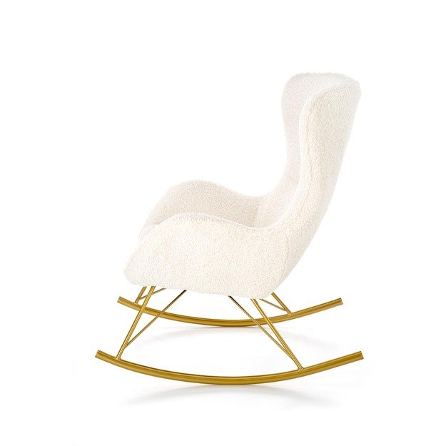 LIBERTO leisure armchair cream / gold 4