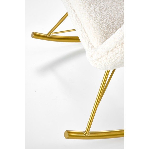 LIBERTO leisure armchair cream / gold 16