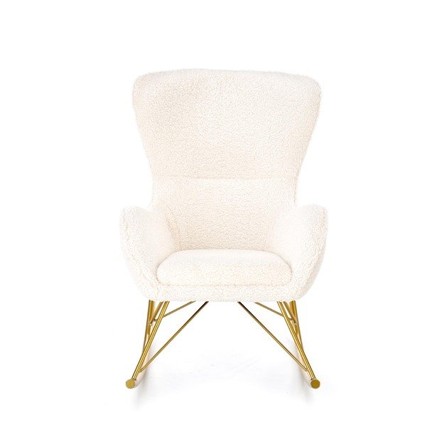 LIBERTO leisure armchair cream / gold 11