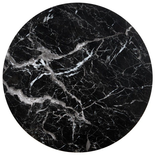 OREO set of two c. tables - black marble / black 12