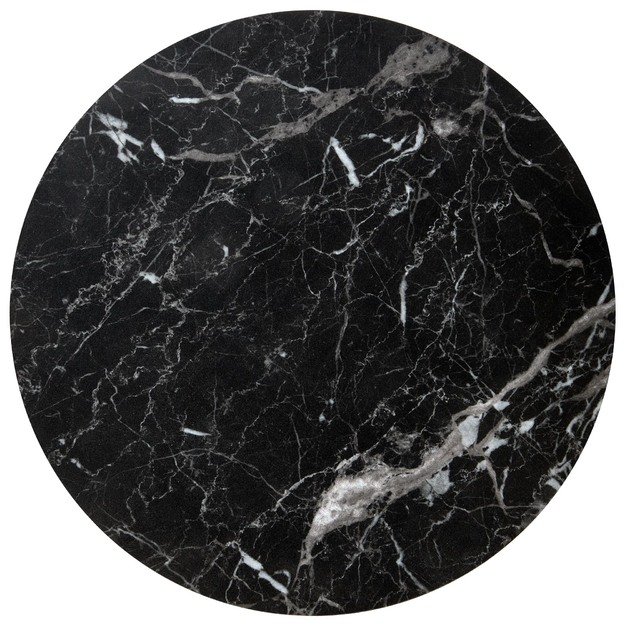 OREO set of two c. tables - black marble / black 9