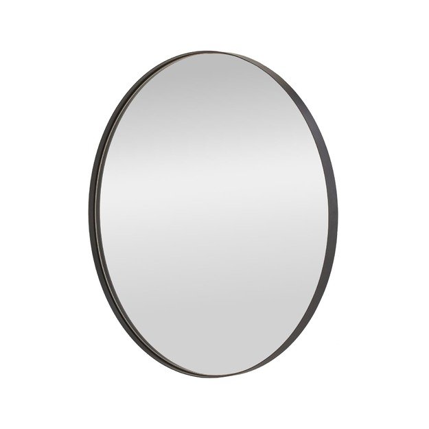 PATINA wall mirror, black
