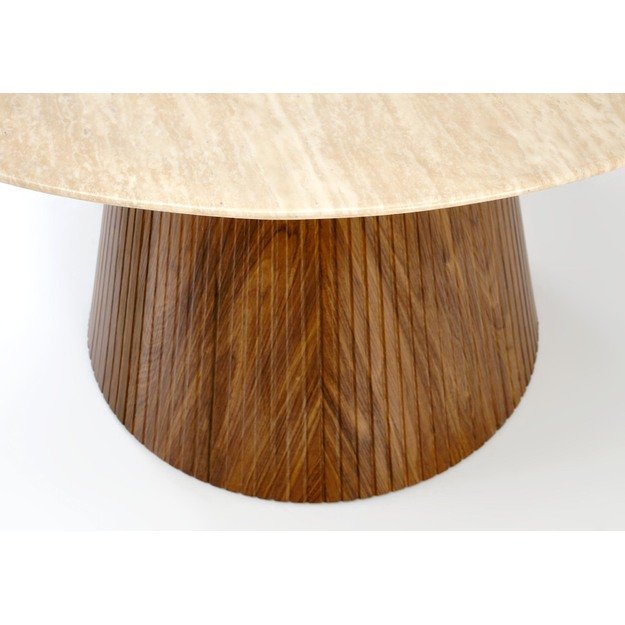 PIREUS round table travertine 7