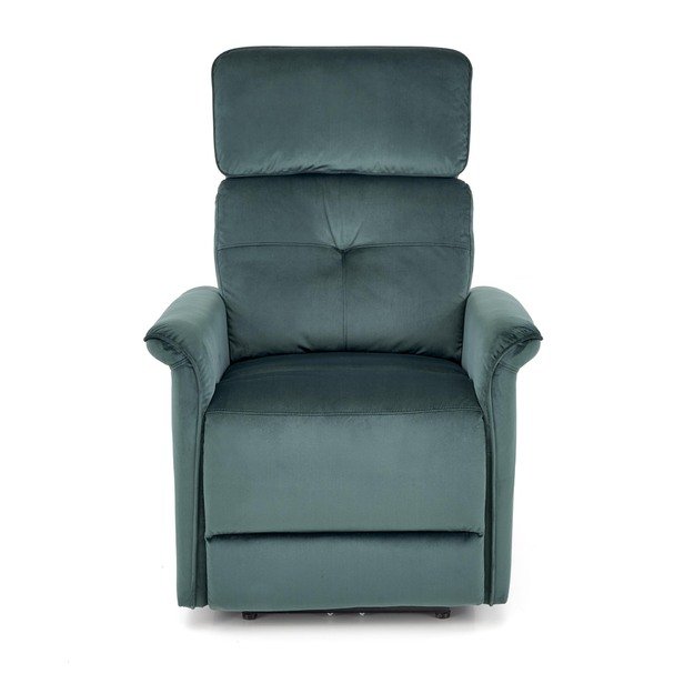 SEMIR leisure chair, dark green 1