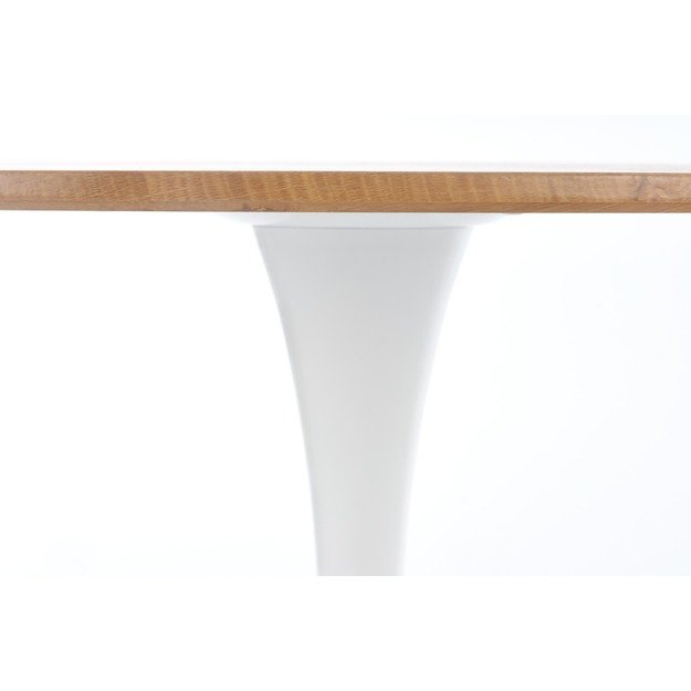 STING table, color: top - golden oak, legs - white 2