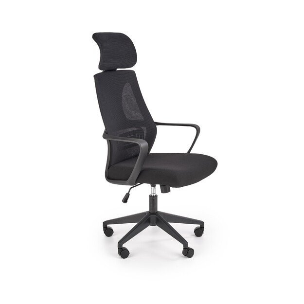 VALDEZ office chair, color: black / black