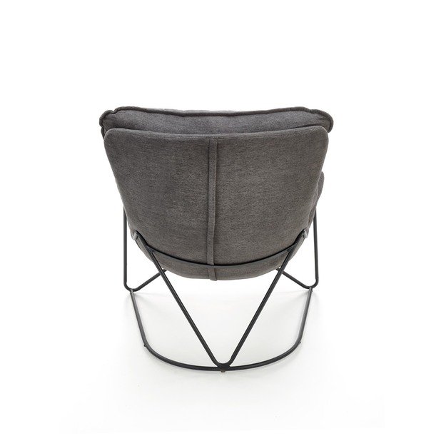 VOLKER leisure armchair dark grey/ black 3