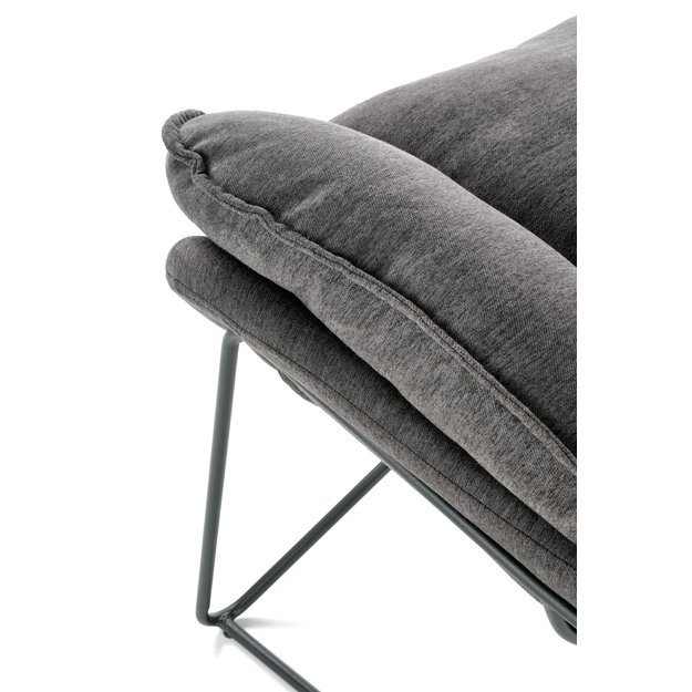 VOLKER leisure armchair dark grey/ black 7