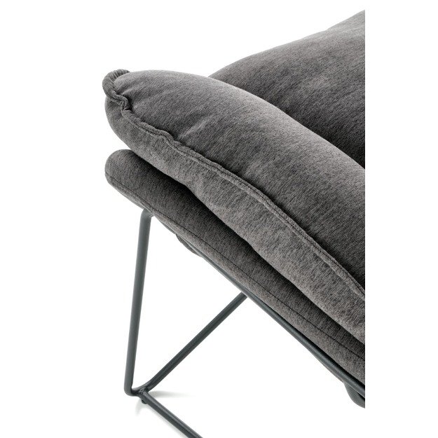 VOLKER leisure armchair dark grey/ black 18