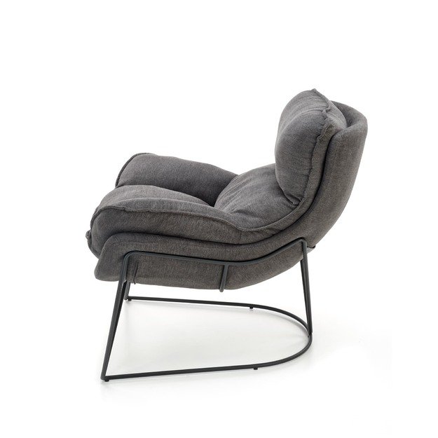 VOLKER leisure armchair dark grey/ black 16